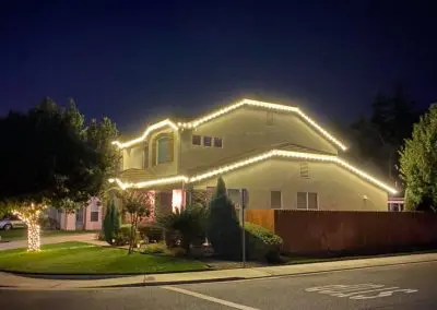 Tracy Residential Christmas Lights Installation