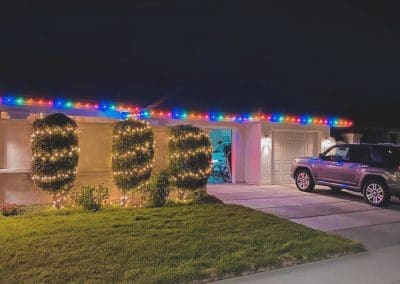 Modesto Residential Christmas Lights Installation