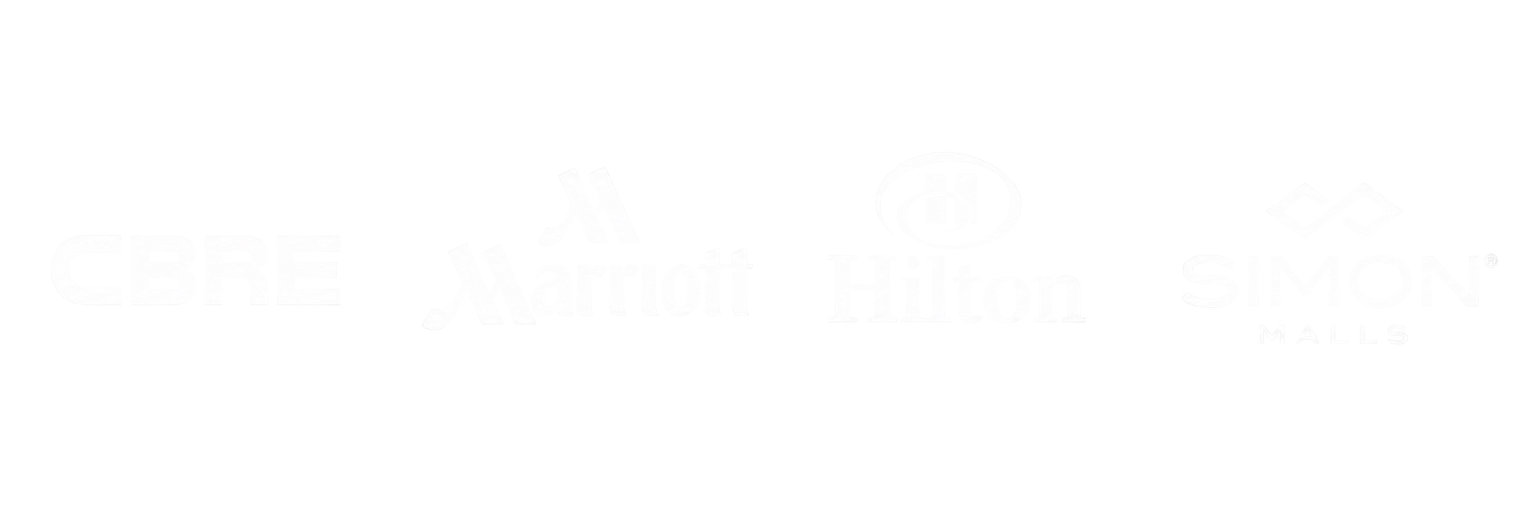 CBRE, Marriott, Hilton and Simon Malls CBRE, Marriott, Hilton and Simon Malls