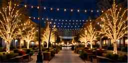 Commercial holiday lighting concept Commercial holiday lighting concept