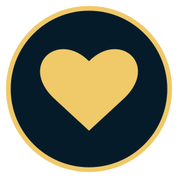 STILL SHINING circled gold icon