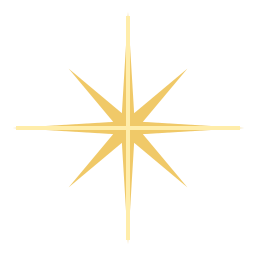 Rudy’s golden eight-point star